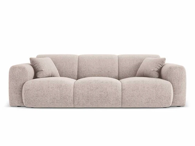 3-zitsbank - beige stof - afbeelding 2 van  6