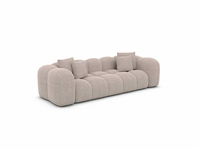 3-zitsbank - beige stof - afbeelding 3 van  8