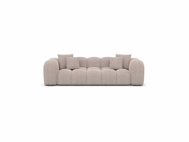 3-zitsbank - beige stof - afbeelding 4 van  8