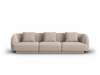3-zitsbank - beige stof - afbeelding 1 van  5