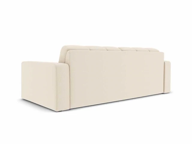 3-zitsbank - lichtbeige stof - afbeelding 5 van  7