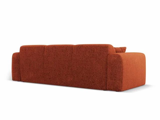3-zitsbank - terracotta stof - afbeelding 4 van  6