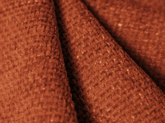 3-zitsbank - terracotta stof - afbeelding 5 van  6