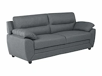 3-zitsbank in antraciet stof - afbeelding 3 van  5