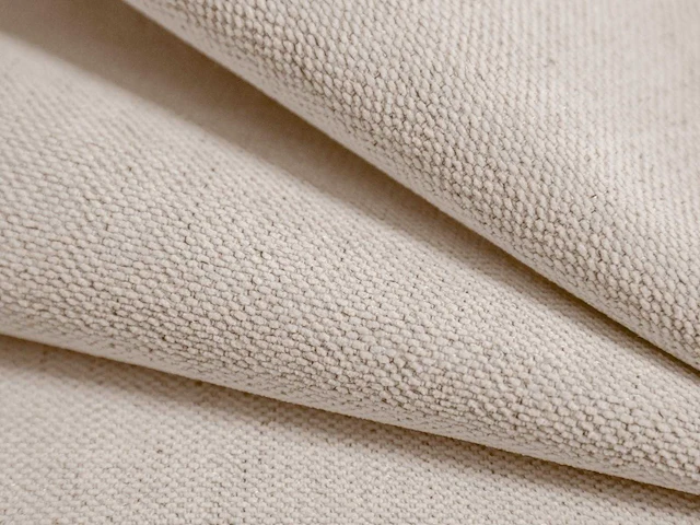 3-zitsbank in beige structurele stof - afbeelding 4 van  5
