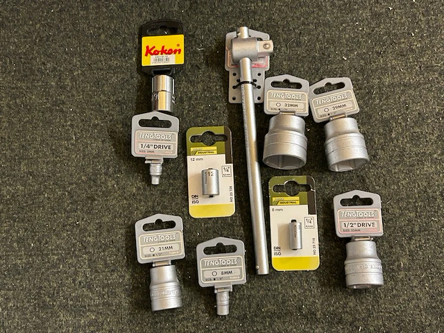 30 dopsleutels tengtools - afbeelding 1 van  6