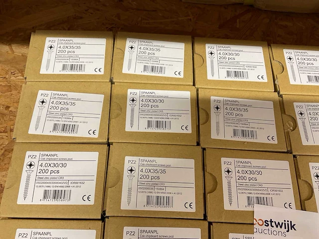 30 dozen spaanplaatschroeven - afbeelding 5 van  5