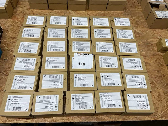 30 dozen spaanplaatschroeven - afbeelding 1 van  6