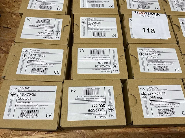 30 dozen spaanplaatschroeven - afbeelding 2 van  6