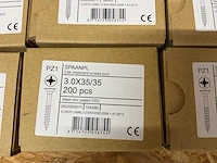 30 dozen spaanplaatschroeven - afbeelding 3 van  6
