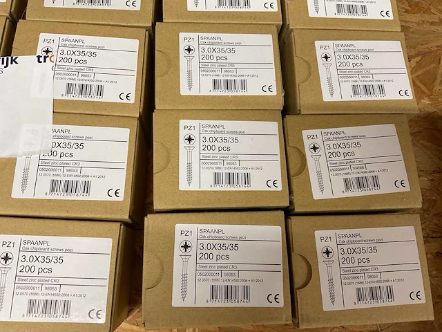 30 dozen spaanplaatschroeven - afbeelding 6 van  6