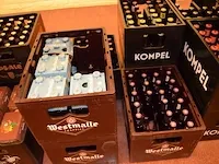 30 fl. wilderen cuve clarisse 33cl, 44 fl. wilderen 33cl, 21 fl. la trappe dubbel 33cl, 20 fl. la trappe blond 33cl, 12 fl. la trappe quadruppel 33cl, 46 fl. la trappe tripel 33cl , 24 fl. bruse zot 33cl - afbeelding 11 van  11