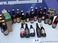 30 flesjes diverse bieren - afbeelding 1 van  4