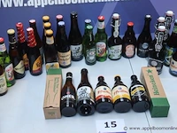30 flesjes diverse bieren - afbeelding 1 van  2