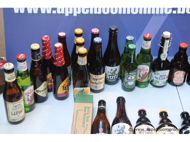 30 flesjes diverse bieren - afbeelding 2 van  2