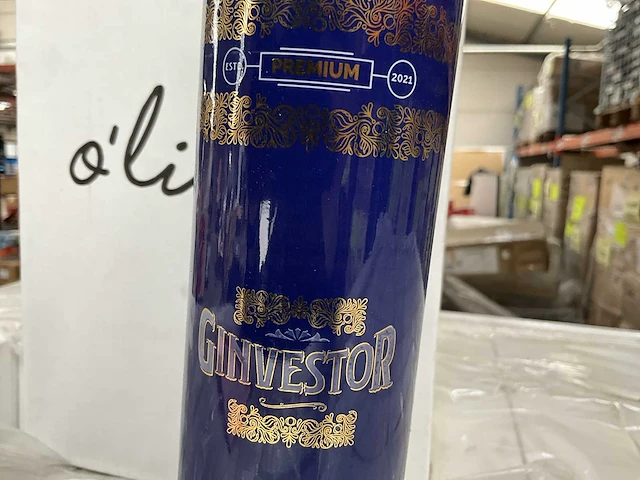 30 flessen gin o’live ginvestor 500 ml - afbeelding 3 van  6