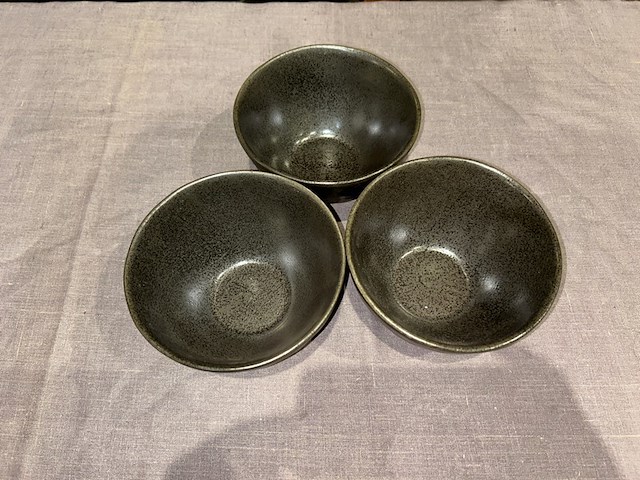 30 kommetjes zwart/grijs - afbeelding 1 van  4