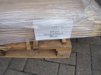 30 lm massief eiken plinten 15x15 - afbeelding 2 van  6