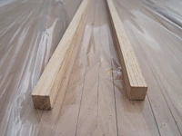 30 lm massief eiken plinten 15x15 - afbeelding 4 van  6