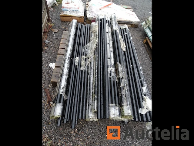 30 paal diameter 38 mm lengte 1m60 ral 9005 - afbeelding 2 van  4