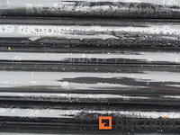 30 paal diameter 38 mm lengte 1m60 ral 9005 - afbeelding 3 van  4