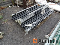 30 post diameter 38 mm lengte 1m60 ral 9005 - afbeelding 4 van  4