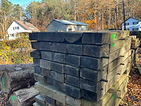 30 rustieke eikenhouten bielzen - afbeelding 4 van  4