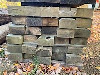 30 rustieke eikenhouten bielzen - afbeelding 4 van  4