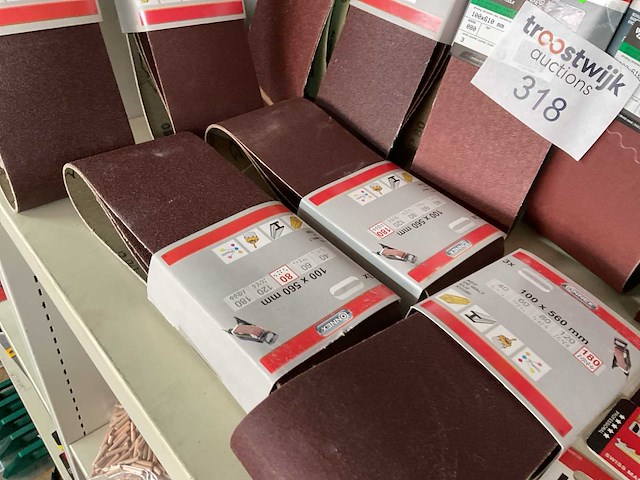 30 schuurbanden en 8 sets zaagjes - afbeelding 2 van  12