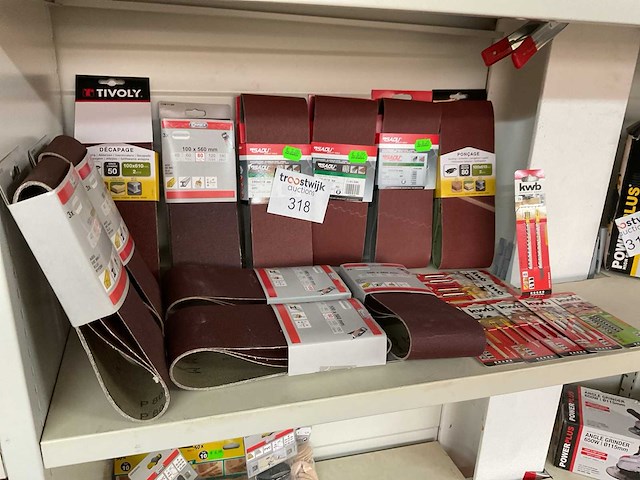 30 schuurbanden en 8 sets zaagjes - afbeelding 4 van  12