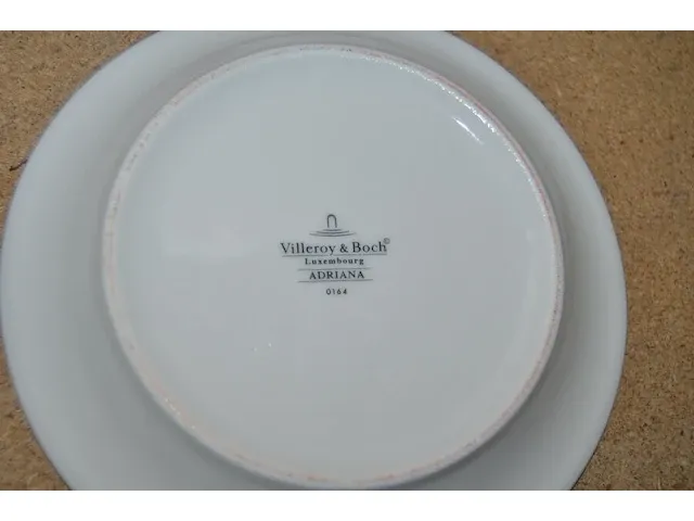 30 soepkommen met onderbord villeroy&boch - afbeelding 5 van  5