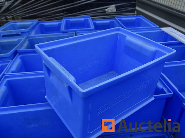 30 stapelbare plastic opbergdoos - afbeelding 1 van  5