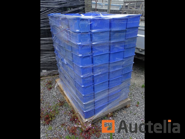 30 stapelbare plastic opbergdoos - afbeelding 3 van  5