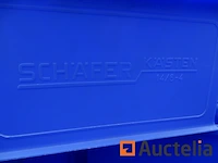 30 stapelbare plastic opbergdoos - afbeelding 4 van  5