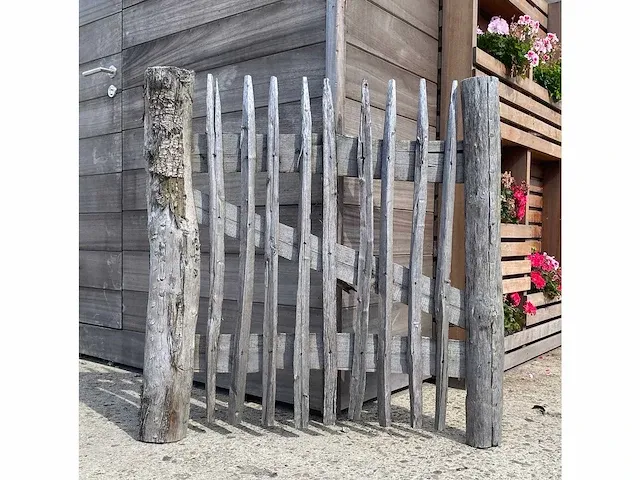 30 stuks kastanje poort 100cmh x 100cmb - afbeelding 1 van  2