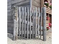 30 stuks kastanje poort 100cmh x 100cmb - afbeelding 1 van  2