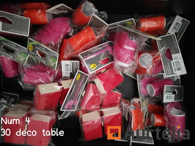 30 tafel deco pakketten nieuw - afbeelding 1 van  1