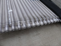 30 transparante pvc golfplaten voor dakbedekking - afbeelding 2 van  3