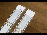 30 x 120w led batten met lens – 120cm – 6500k koel wit – stofdicht – 30.000h - afbeelding 1 van  5