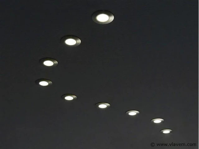 30 x gt chrome plafond inbouwspots - afbeelding 1 van  4