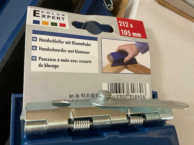 30 x handschuurder met klemveer - afbeelding 6 van  6