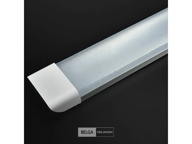 30 x led batten 120w met lens – 120cm – 6500k koud wit – stofdicht – 30.000h - afbeelding 3 van  6