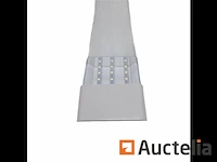 30 x led batten light 120w met lens - 6500k koud wit - afbeelding 3 van  5