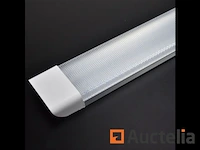 30 x led batten light 120w met lens - 6500k koud wit - afbeelding 4 van  5