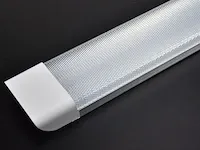 30 x led batten light 120w met lens - 6500k koud wit - afbeelding 1 van  4