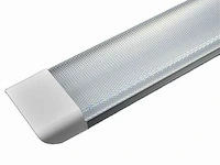 30 x led batten light 120w met lens - 6500k koud wit - afbeelding 6 van  6