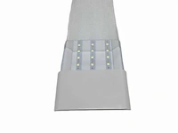 30 x led batten light 120w met lens - 6500k koud wit - afbeelding 5 van  6