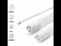 30 x led tube 18w 120 cm 6500k koud wit - afbeelding 1 van  5