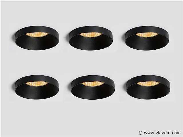 30 x lotus design inbouwspots zwart - afbeelding 11 van  11