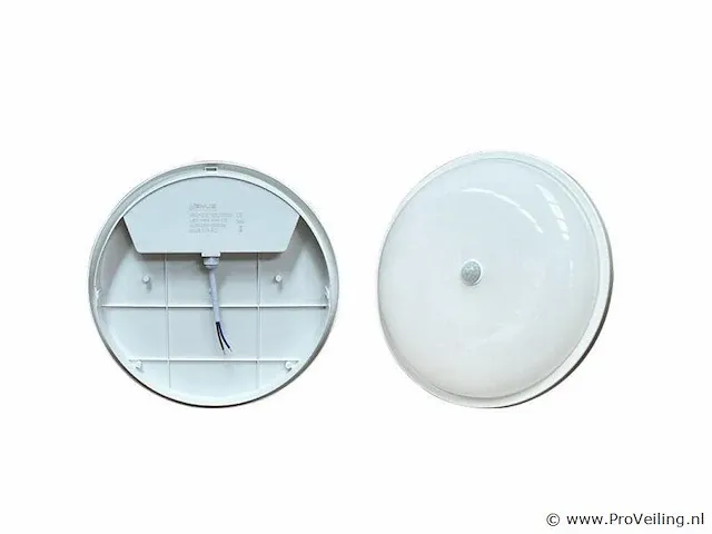 30 x plafondlamp (rond) met sensor -20w - 6500k koud wit - afbeelding 3 van  4